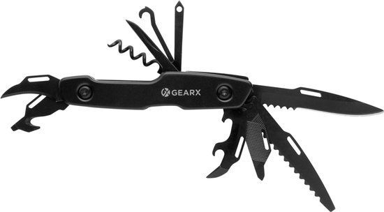 GearX Multifunctioneel tool , zwart | bol