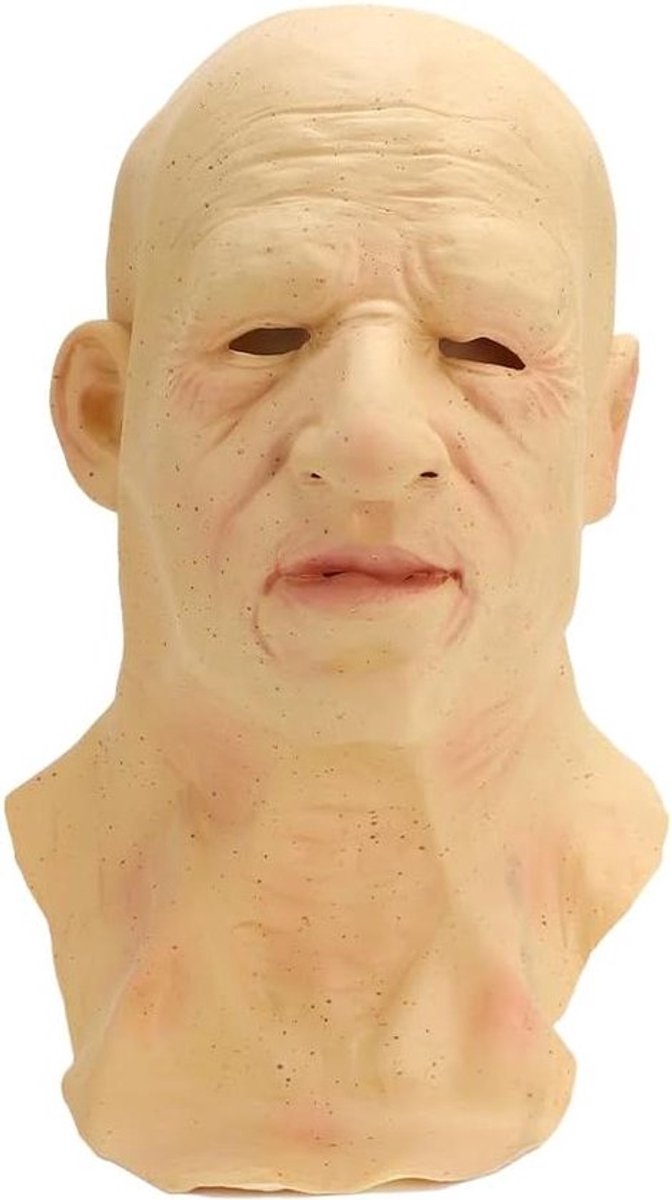 Siliconen masker mannen realistisch horrormasker - Halloween cosplay feest kostuum - latex, eng, gezichtsmasker .