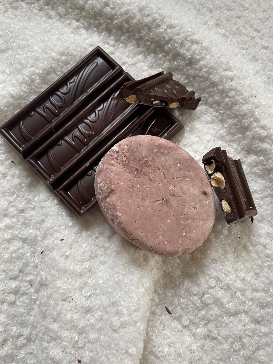 Shampoo Bar Chocolade 100 gram Puur Natuur! van OmAnne Prijs Inclusief Verzending!!