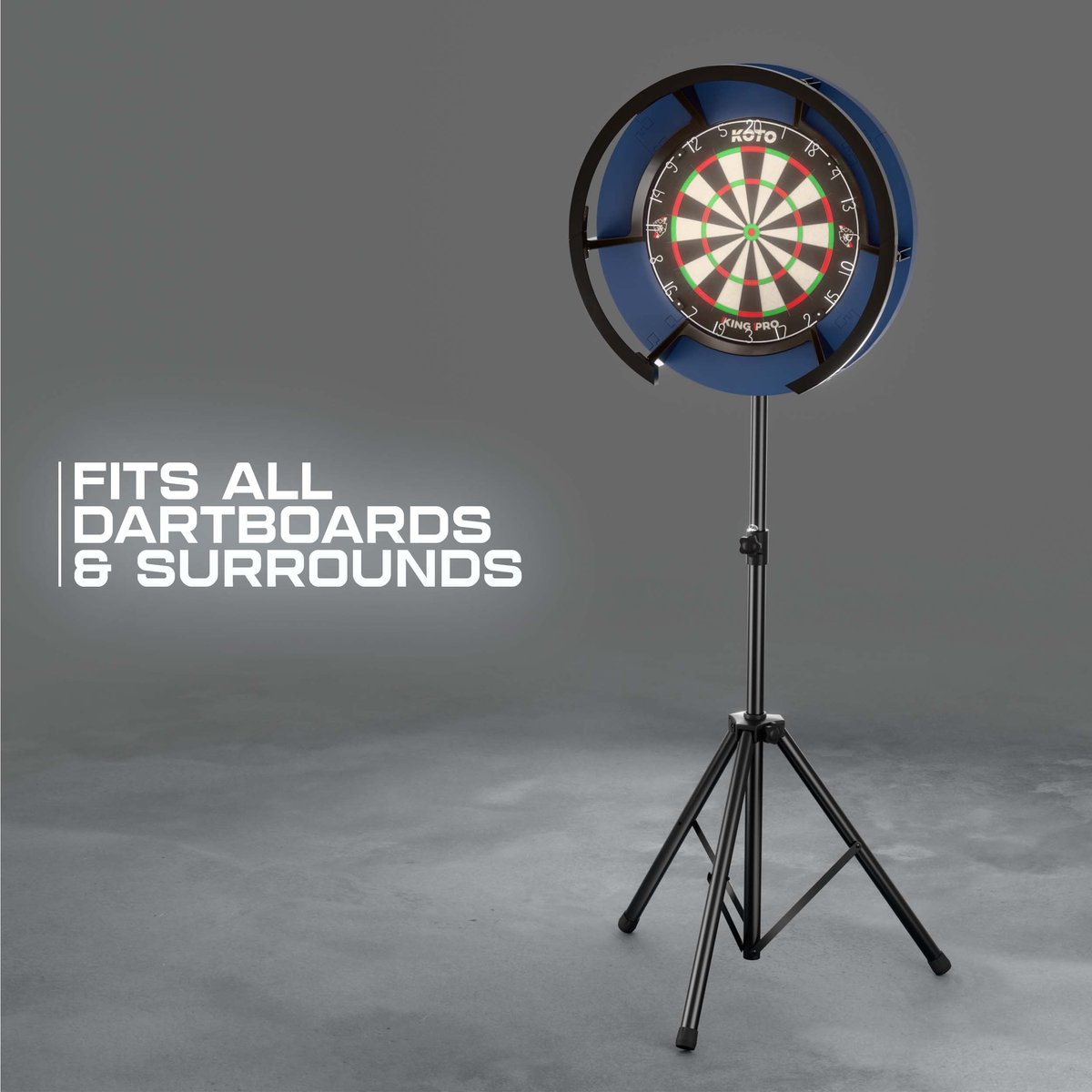 KOTO Heavy Duty Dartbord Standaard verstelbaar thumbnail 2