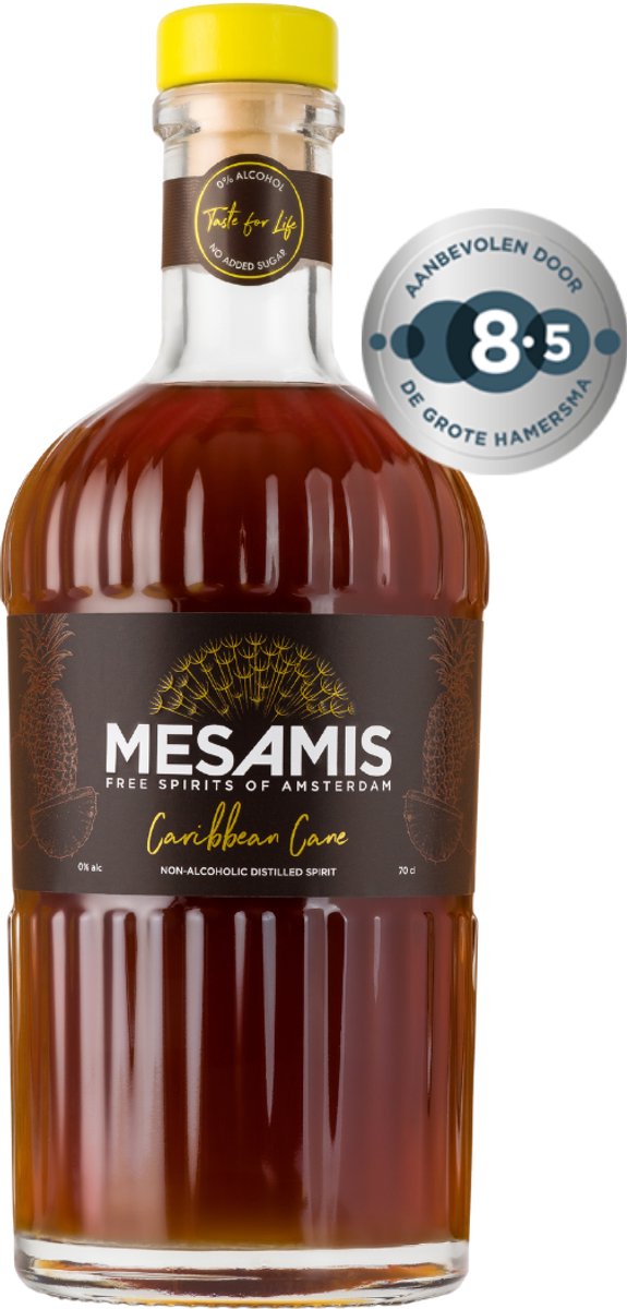 MESAMIS Free Spirits of Amsterdam - Caribbean Cane - Alcoholvrije rum