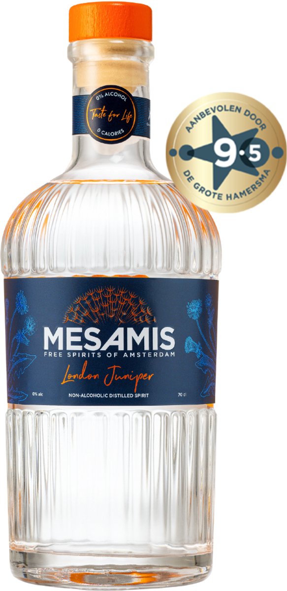 MESAMIS Free Spirits of Amsterdam - London Juniper - Alcoholvrije gin