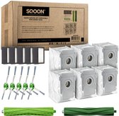 SQOON® Serviceset geschikt voor iRobot i7+ en s9+ - Gelijk aan model: 1809492, 4626194 - Vervangset met borstels, filters en stofzuigerzakken voor optimale reiniging