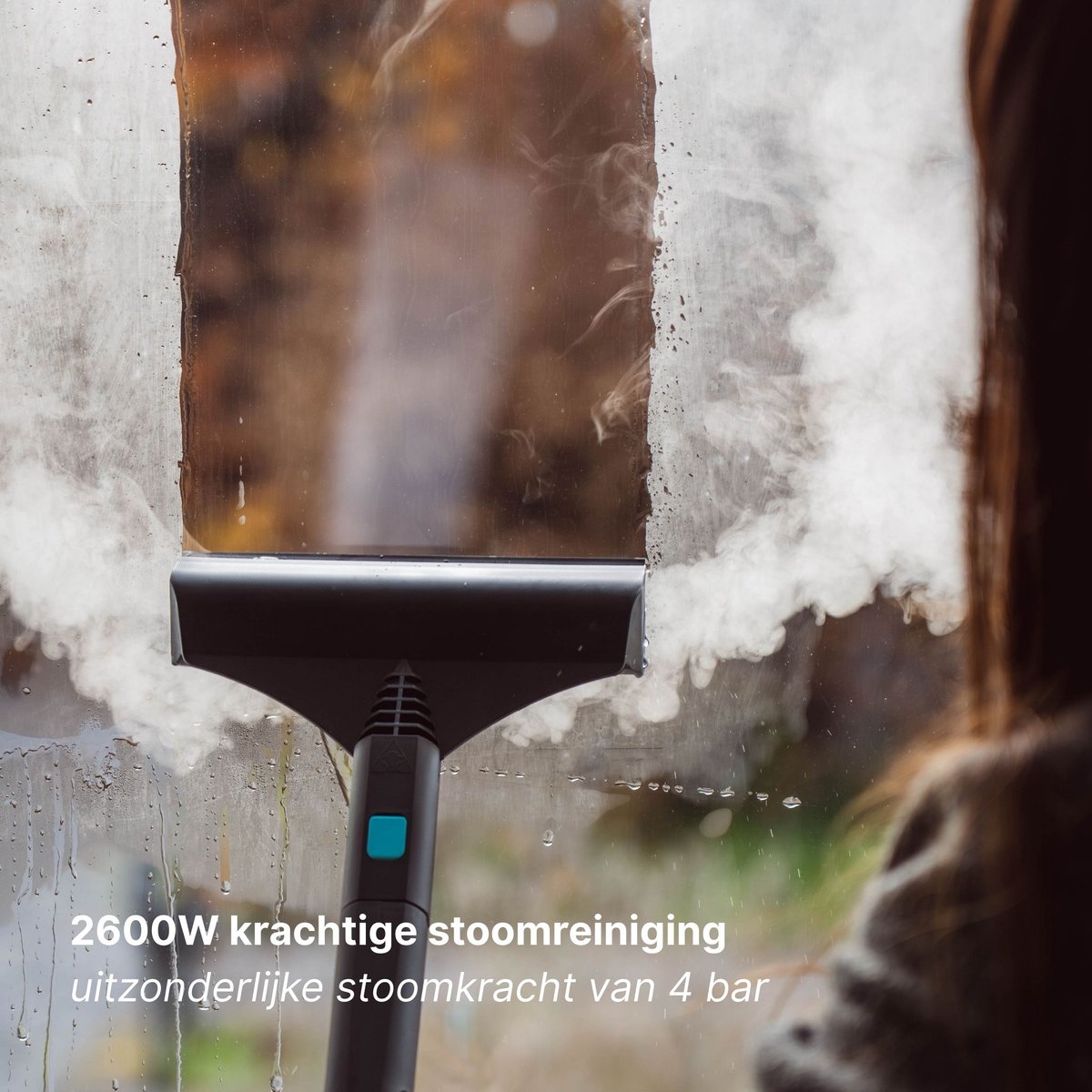 Sophitech Stoomreiniger - 30s Opwarmtijd - 2600W - 140°C Dieptereiniging - 4 Bar Krachtige Stoom - 2.5L Watertank - Tapijtreiniger en Handstomer voor Vloer, Bank en Badkamer - 20 Accessoires thumbnail 6