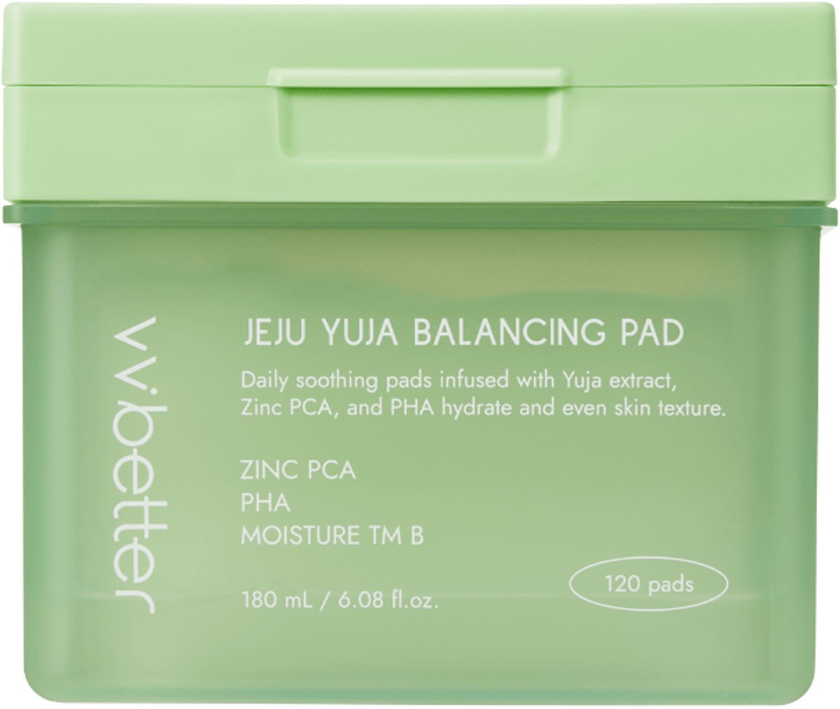 VVBETTER Jeju Yuja Balancing 120 Pads