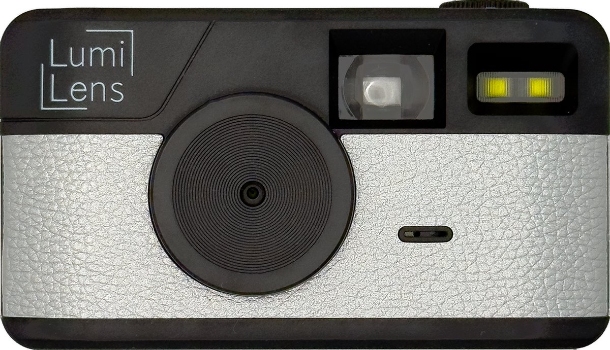 Lumi Lens Silver - Schermloze Digitale Retro Camera - Digitale Camera zonder scherm
