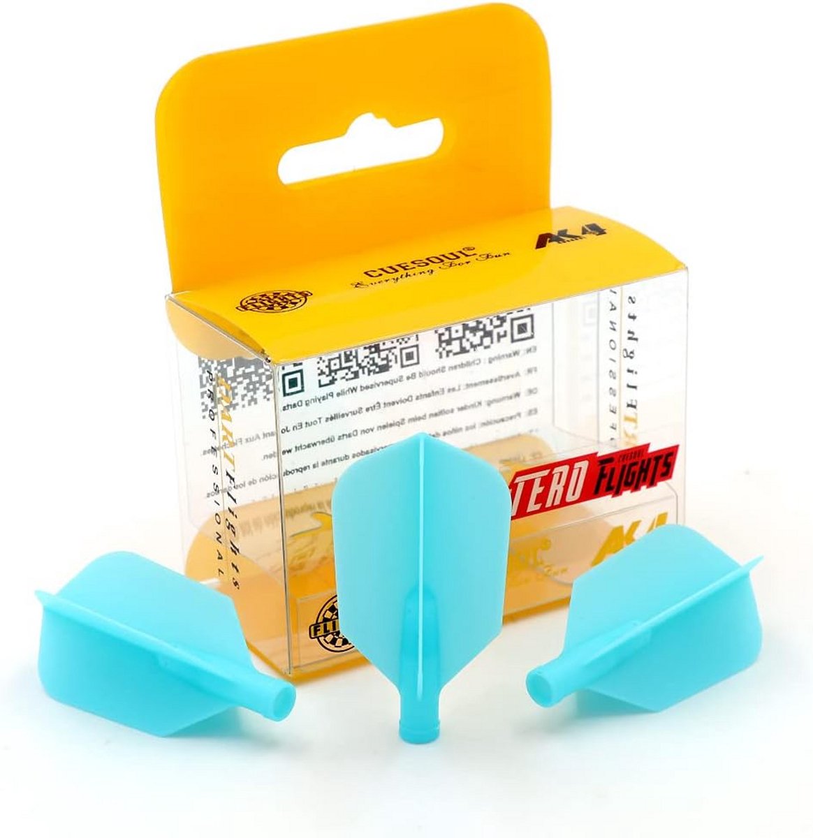 Dartflights Slim Shape - Professionele Kwaliteit Set van 3