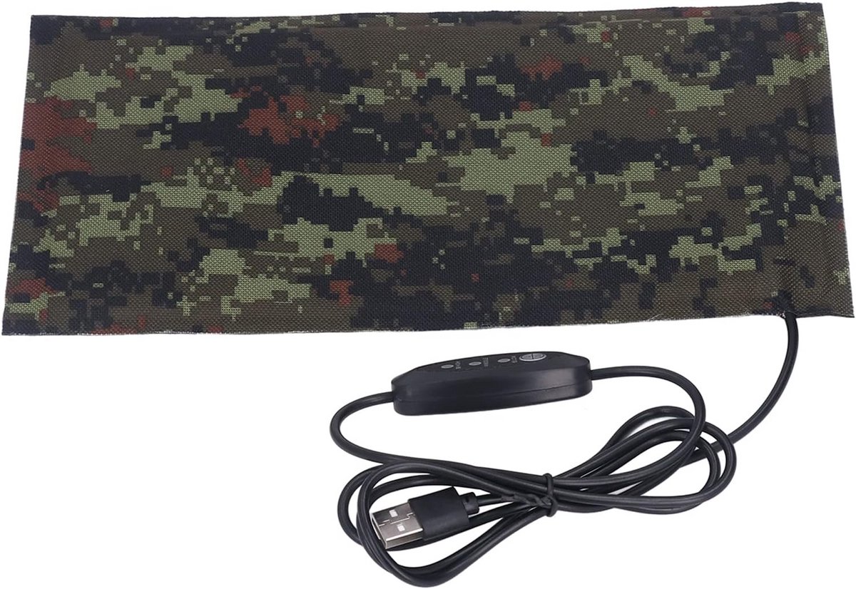 USB Verwarmingsmat met 3 Temperaturen, Waterdicht en Veilig voor Kleding en Handdoeken
