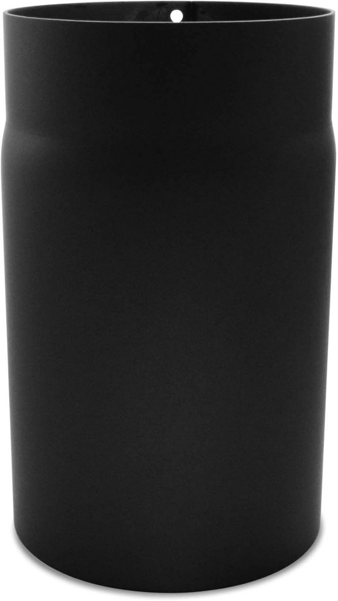 Verlengstuk Rookkanaal 250mm Zwart Ø180mm - Kachelpijp Verlenging