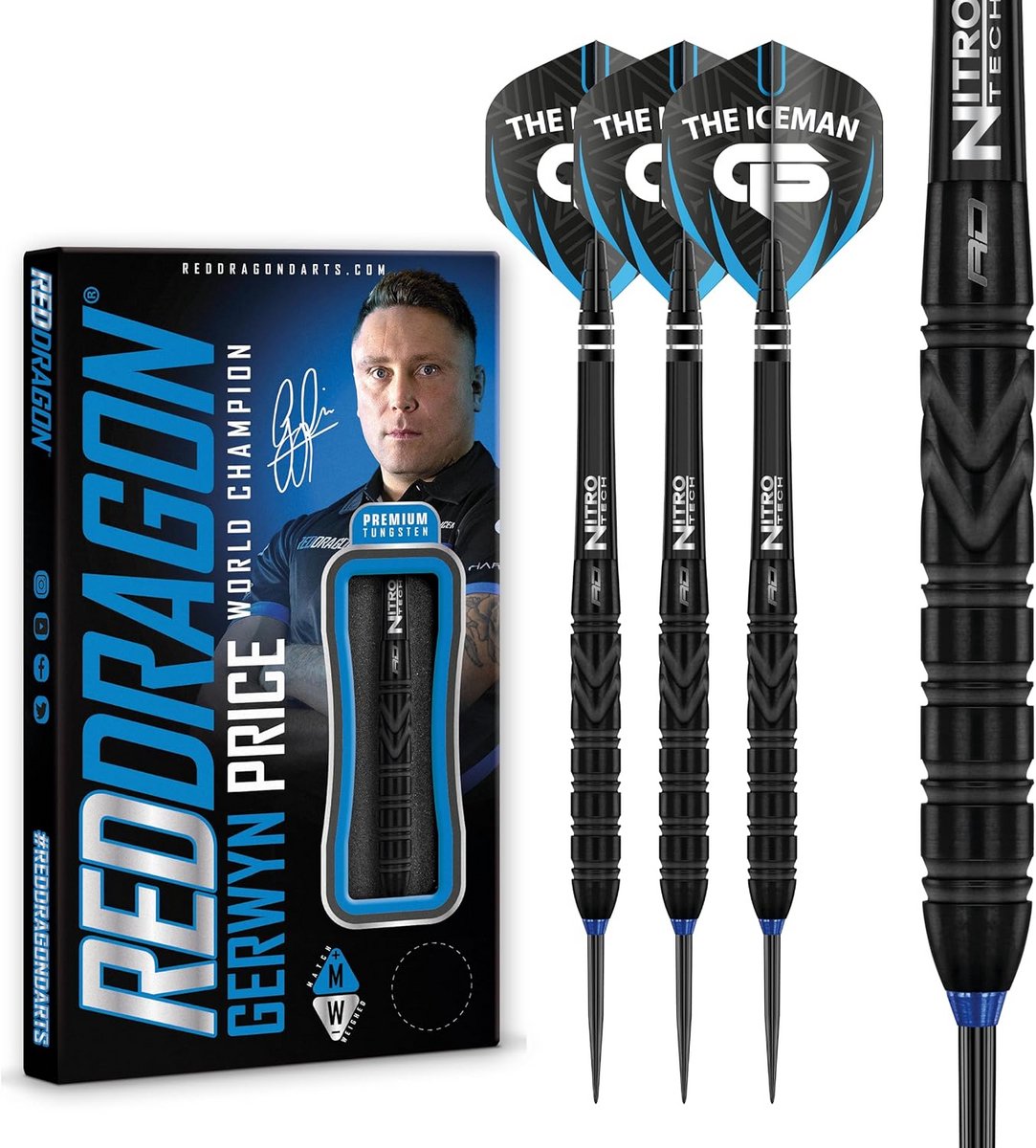 Professionele Steeltip Dartpijlen Set 24g 90% Tungsten Inclusief Flights en Shafts