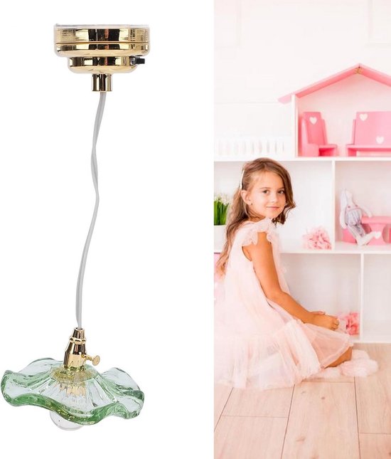 Luxe Kroonluchter Plafondlamp voor Poppenhuis Schaal 1:12 en 1:6 — afbeelding 4