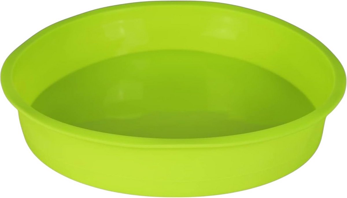 Ronde Siliconen Bakvorm 26cm - Flexibel en Hittebestendig voor Cake en Taart