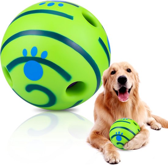 Vegena Hondenbal met koord, 3 stuks hondenspeelgoed, werpbal met touwen, 6 cm, snackbal, hond van natuurlijk rubber, speelgoedbal, tandverzorging voor grote en kleine honden