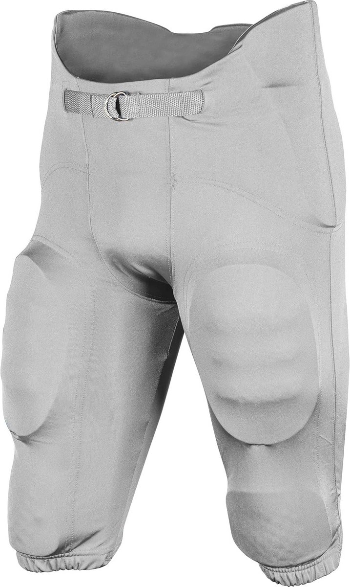 Geïntegreerde Polyester American Football Broek met Ingebouwde Bescherming en Riem