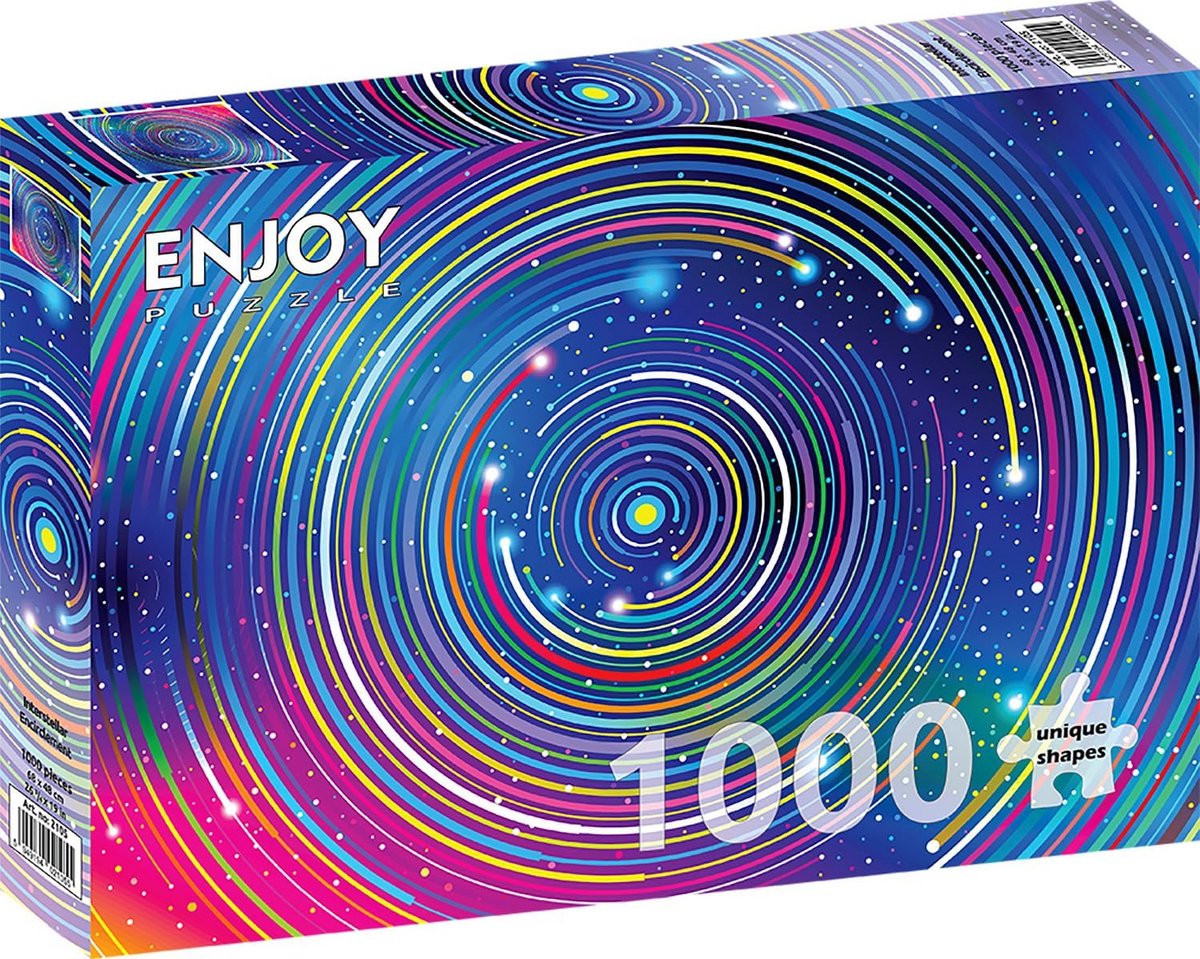 Puzzel 1000 Stukjes Ruimte Interstellaire Omsingeling - Uitdagende Legpuzzel