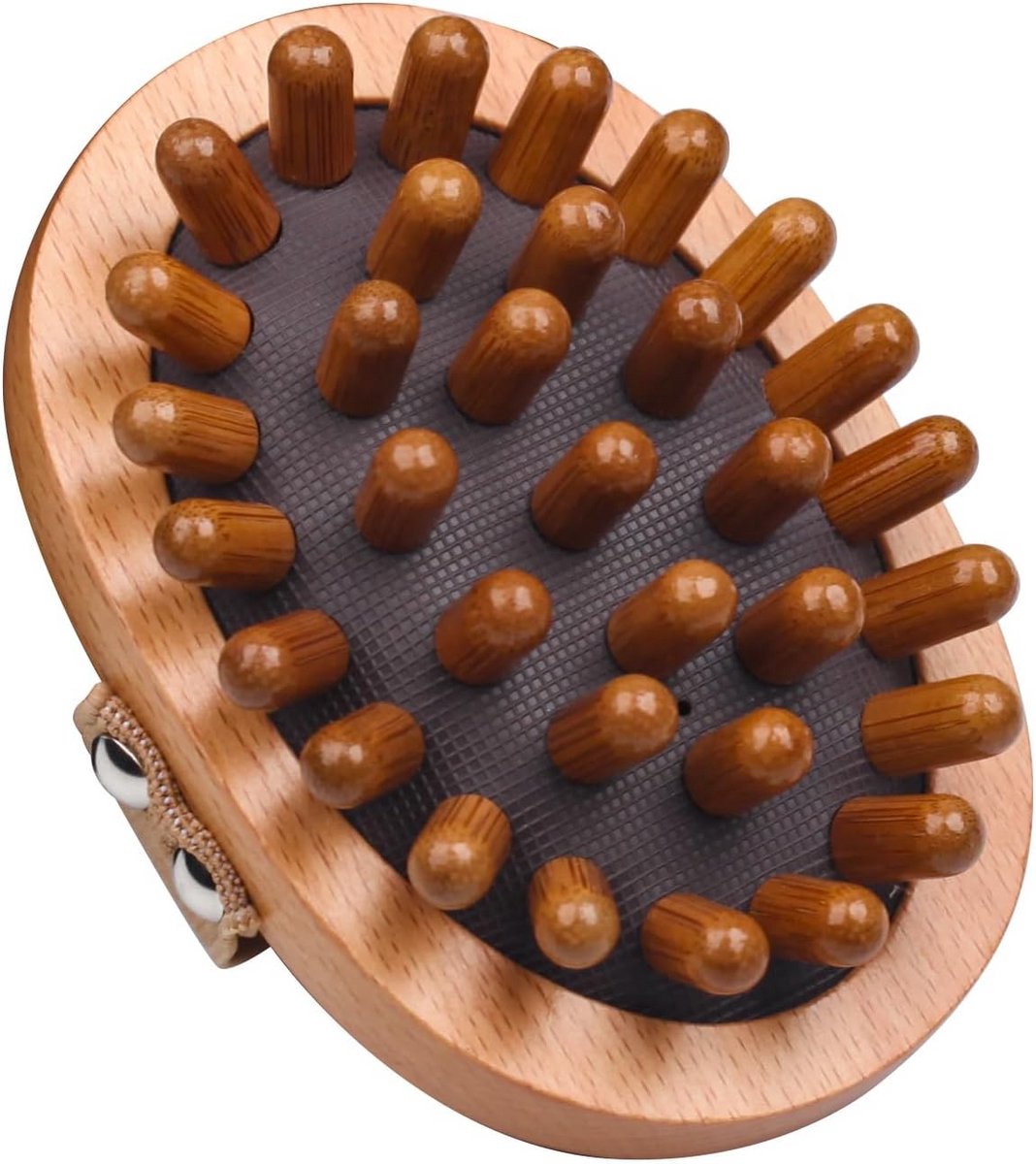 Houten Massagekam voor Triggerpoints en Hoofdhuidstimulatie