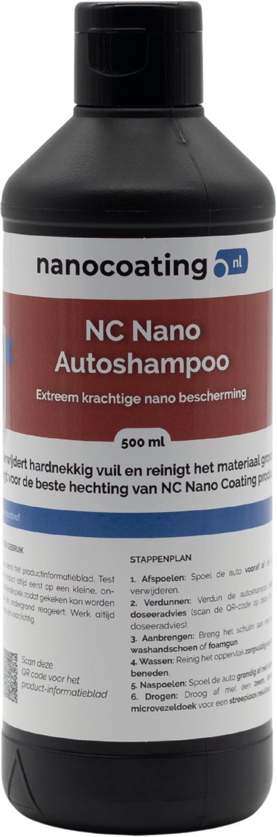 NC Nano Autoshampoo – Autoreiniger | Diep Reinigend | Lakveilig & Glansversterkend