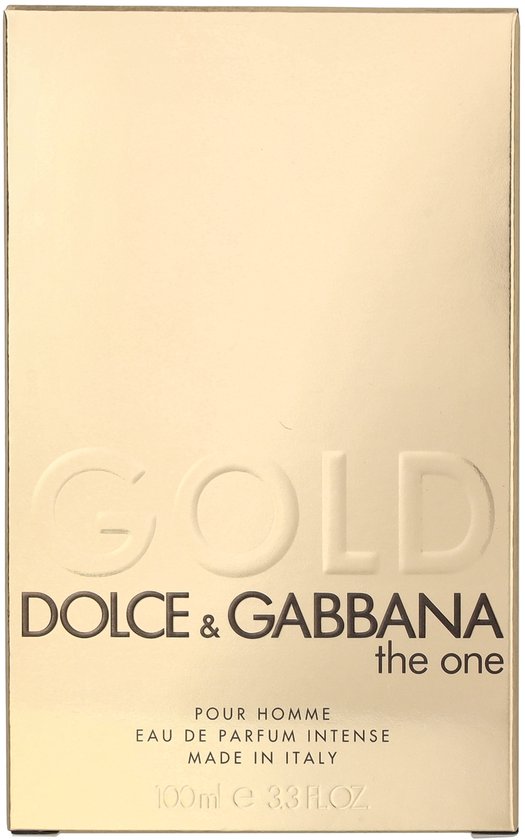Dolce & Gabbana The One For Men Gold Eau de parfum spray intense 100ml