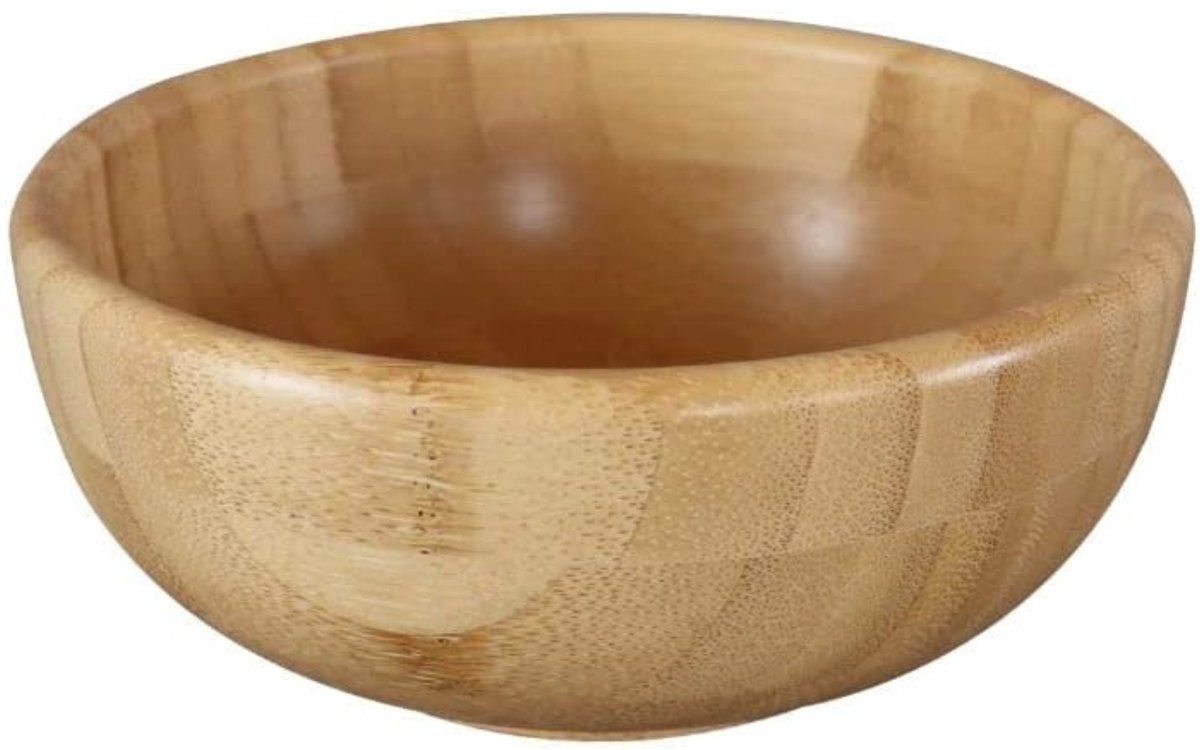 Famanu – Bamboe schaaltjes set Ø 14 cm – fruitschaal en slakom, decoratief servies