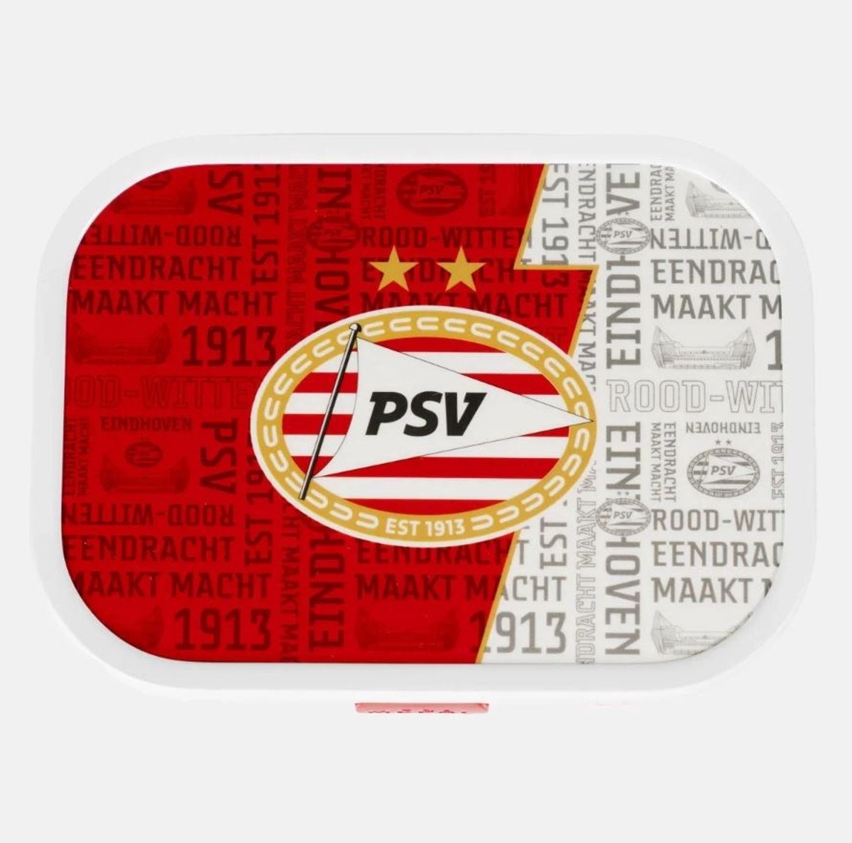 PSV Mepal Broodtrommel Tekst - PSV Lunchbox