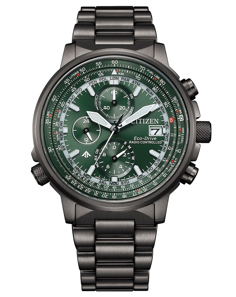 Citizen Promaster Sky AT8304-57W Horloge - Staal - Grijs - Ø 41 mm