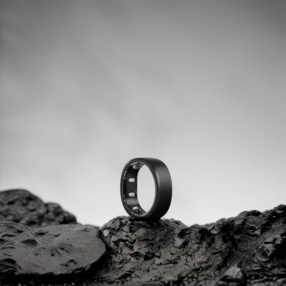 Ringconn Smart Ring Gen 2 - Maat-#14 - Kleur: Zwart