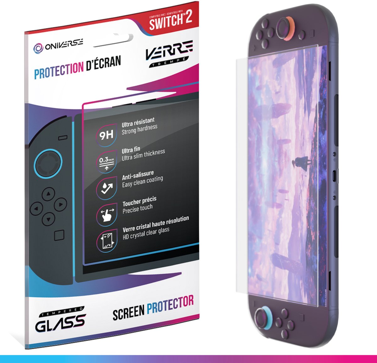 Oniverse Nintendo Switch 2 Screenprotector