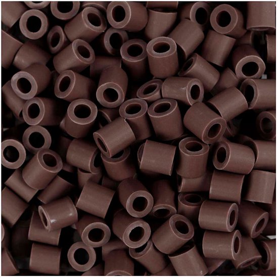 BioBeads van NABBI, bruin, afm 5x5 mm, gatgrootte 2.5 mm, medium, 1000 ...