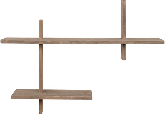 Etagère murale en pin naturel - Ovada Shelf - House Nordic - Tablettes murales - Brun - Bois - Tablettes murales