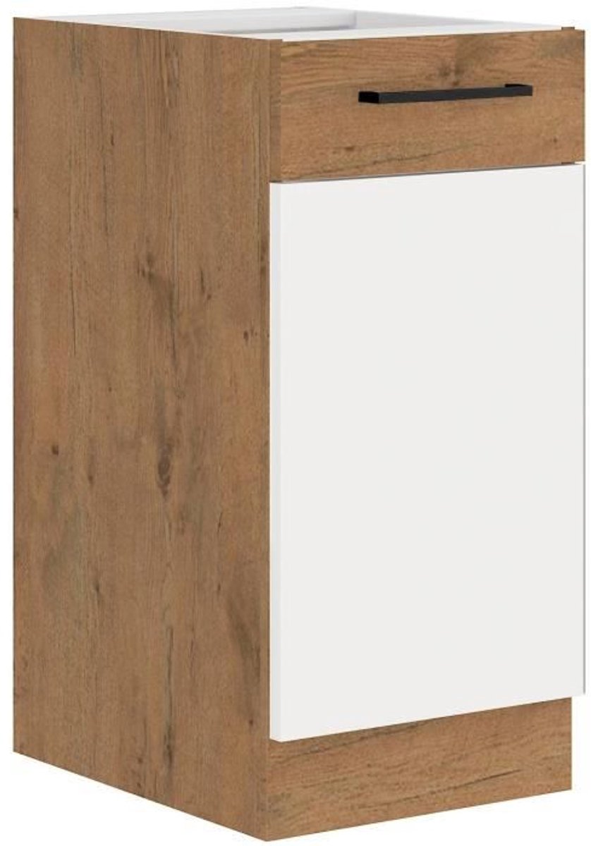 ROCK – ROCK40D1FWH – Keukenkast onderkast – 1 deur – 40 cm