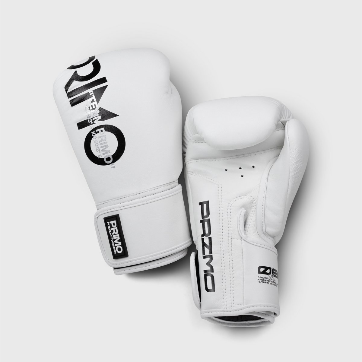 Primo Mamba Series Bokshandschoenen - Echt Leer - Wit 12 oz