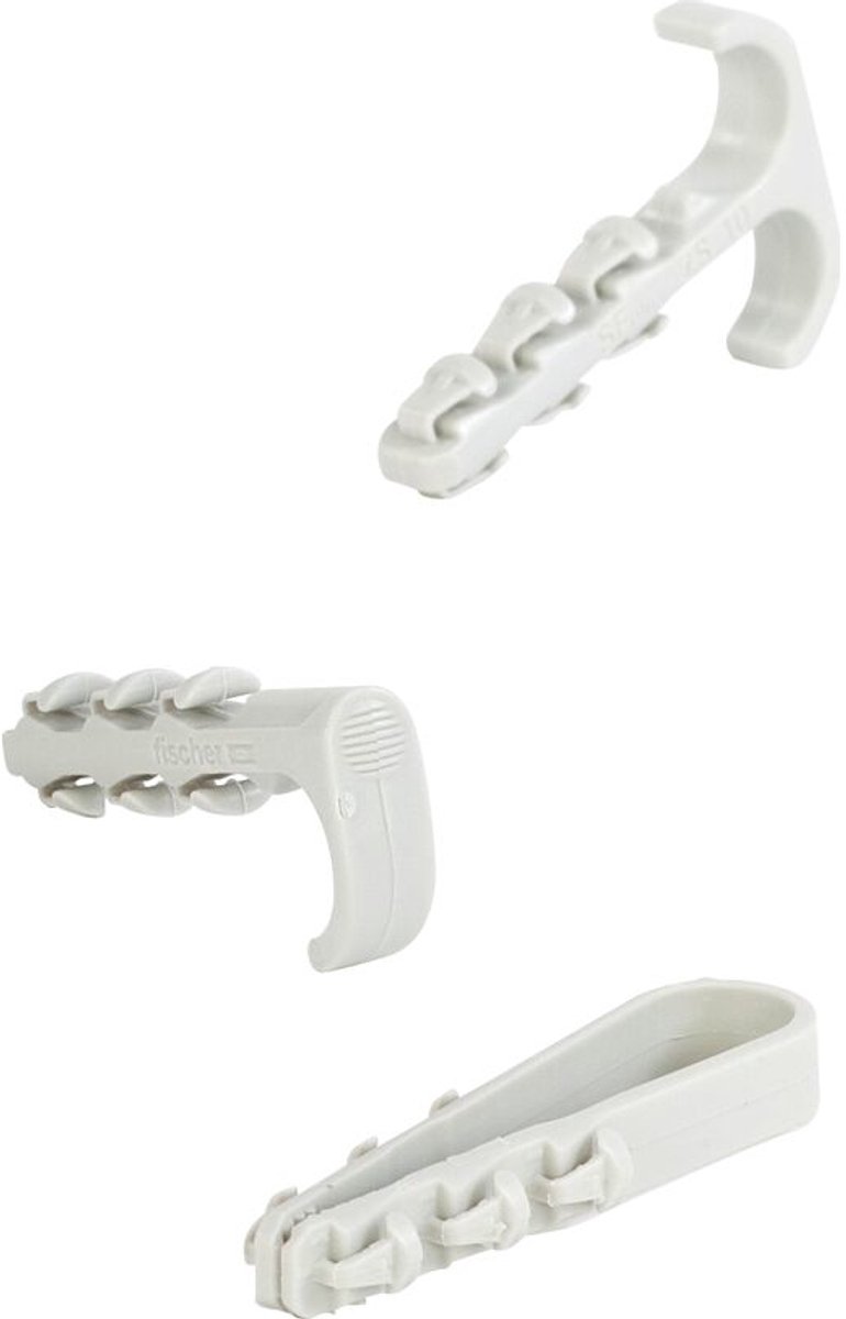 Fischer 100x Steckfix plus enkelvoudige klem SF plus ES 10 - 048151