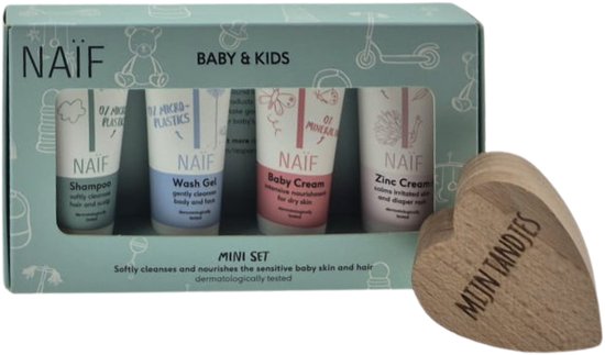 Naif Baby Mini Cadeauset met Bewaardoosje Tanden - Luxe Cadeauset - Giftbox - Perfect Geschenk voor Baby's van Merkloos — afbeelding 2