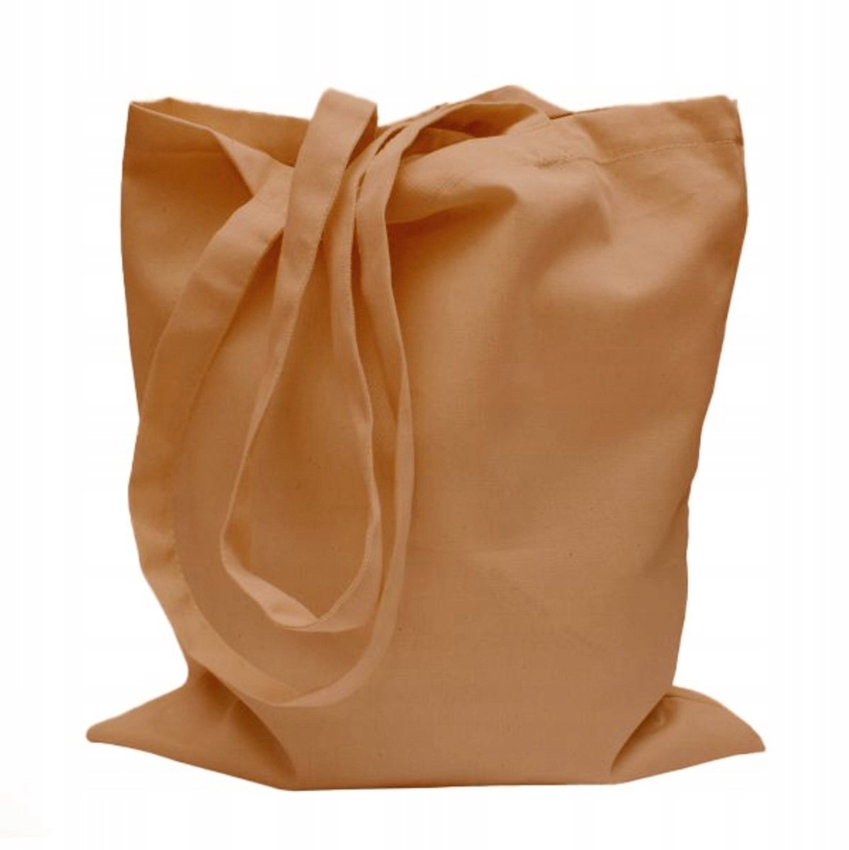 Stevige Beige Katoenen Shopper Tas - Duurzaam & EKO