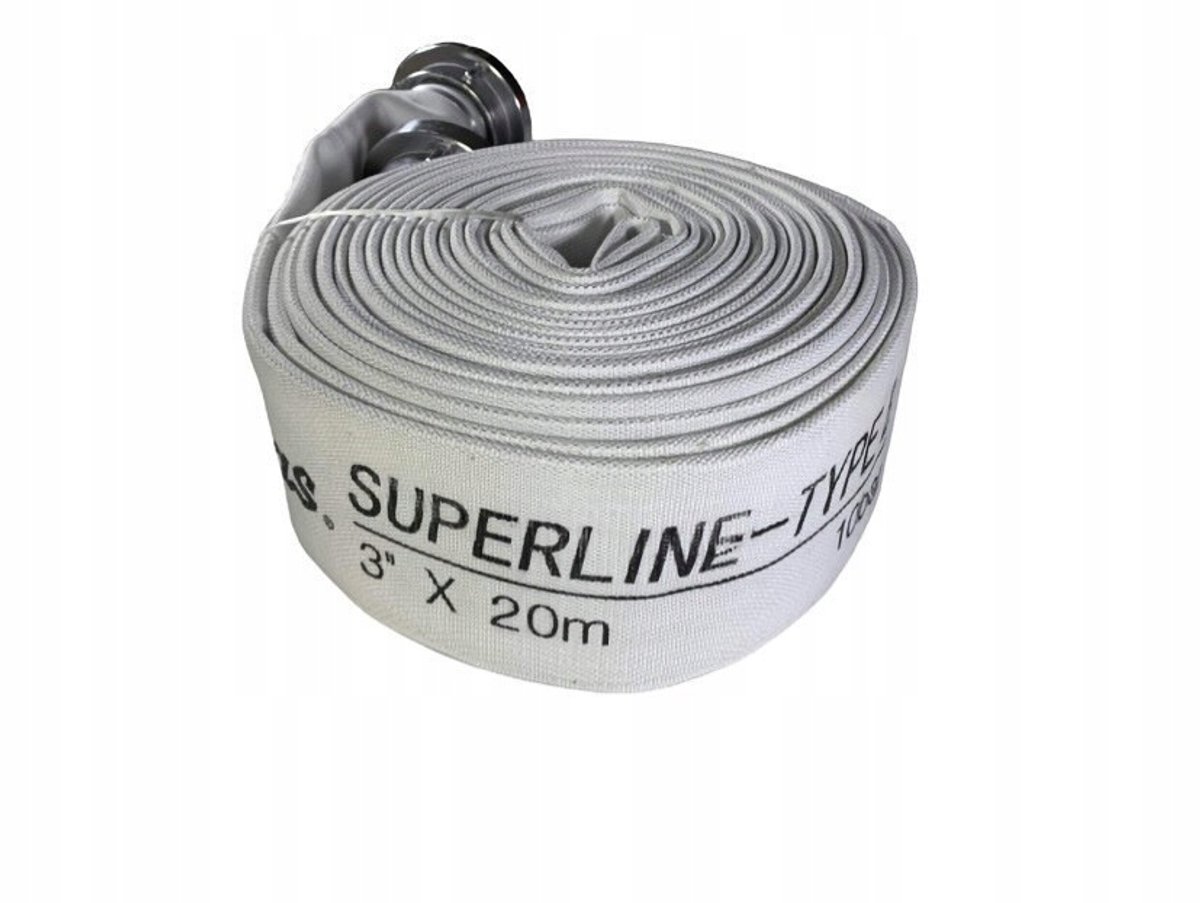 Slang voor sproeisysteem 75 mm Storz koppeling 20 meter