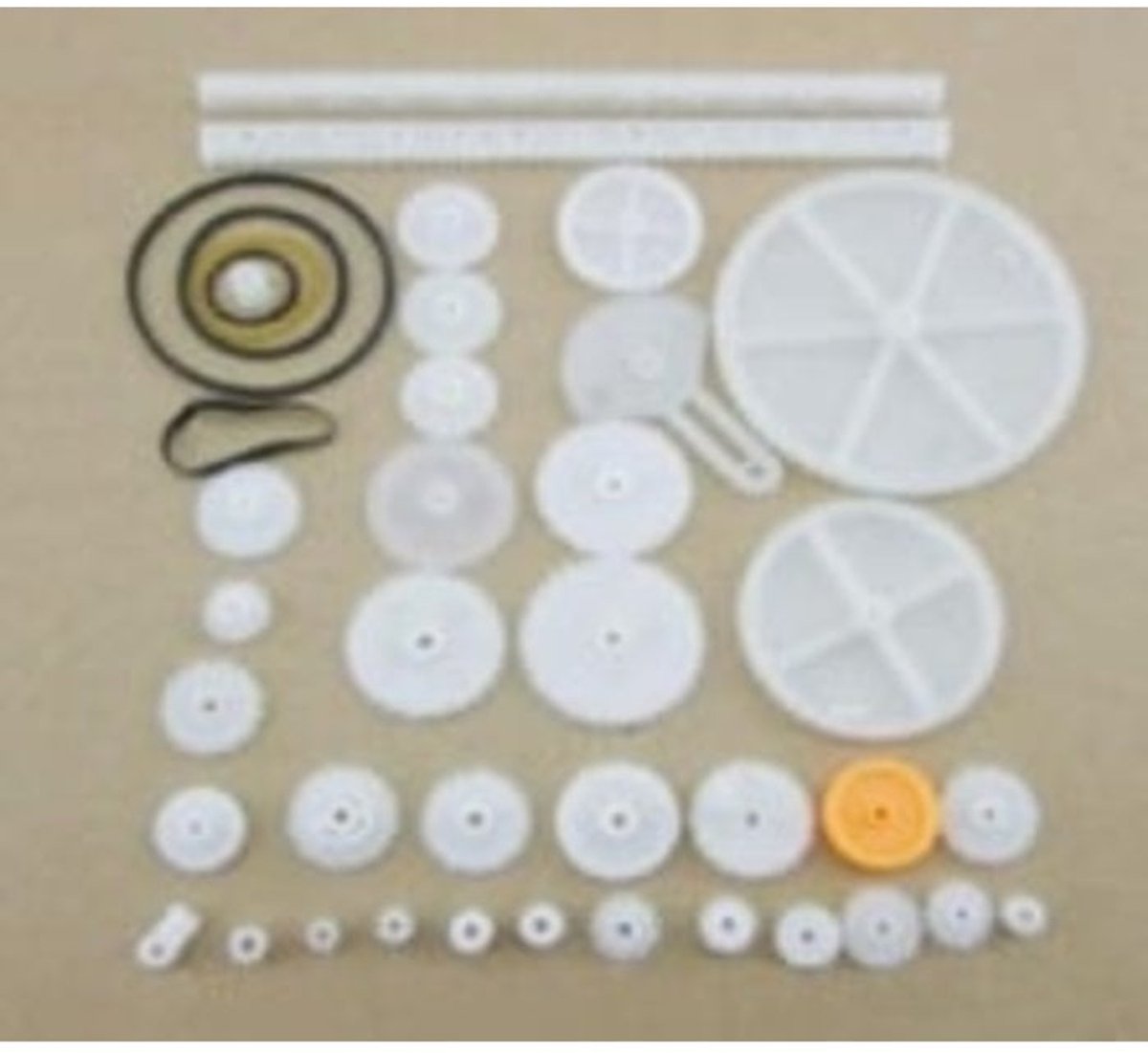 OTRONIC® Assortiment tand(wiel) robotica DIY (34 stuks)