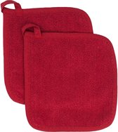 longziming Set van 2 Pannenlappen - Warmtebestendige Matten - Pannen Onderzetter - Ovenlap - Keukenplacemat - Herbruikbaar en Duurzaam - 18x18CM