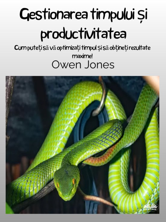 Gestionarea Timpului Și Productivitatea - cover