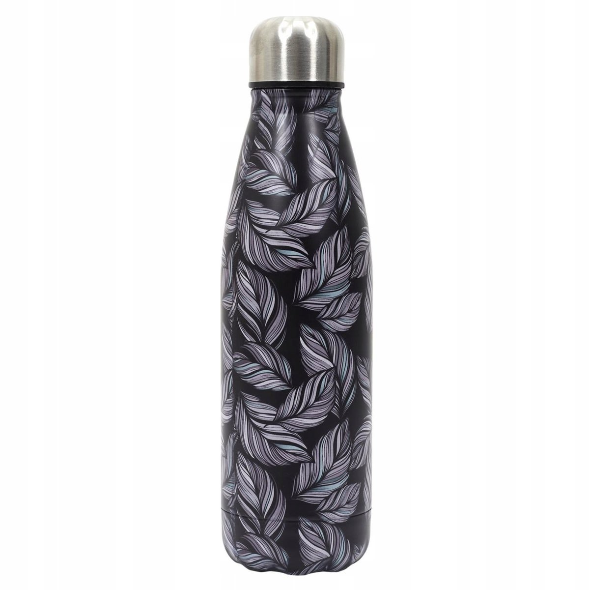 Flower Thermosfles Zwart 500ml - Stijlvol en Lekvrij