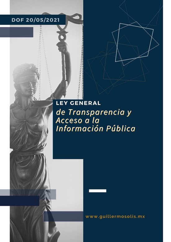Ley General de Transparencia y Acceso a la Información Púb ... - cover
