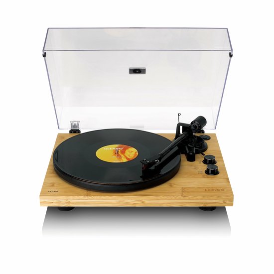 Lenco Platenspeler met Bluetooth - Ortofon 2M Red Cartridge - Duurzame Bamboebehuizing - Lenco Expertise lijn - LBT-335BA — afbeelding 2