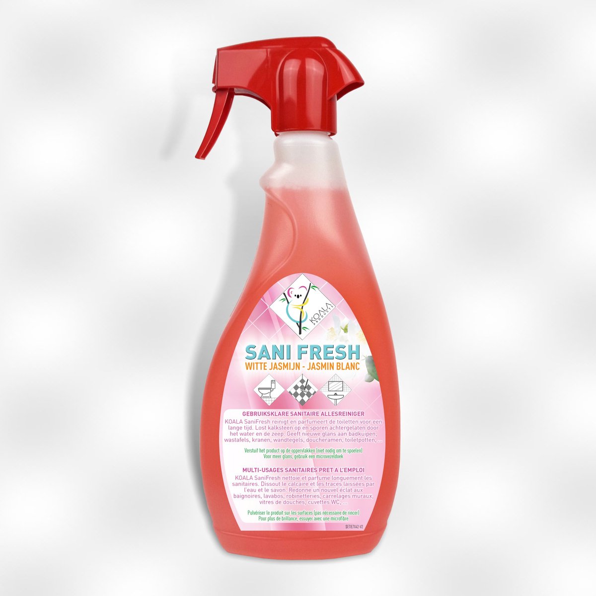 KOALA SANIFRESH Badkamerreiniger Witte Jasmijn- 750 ml