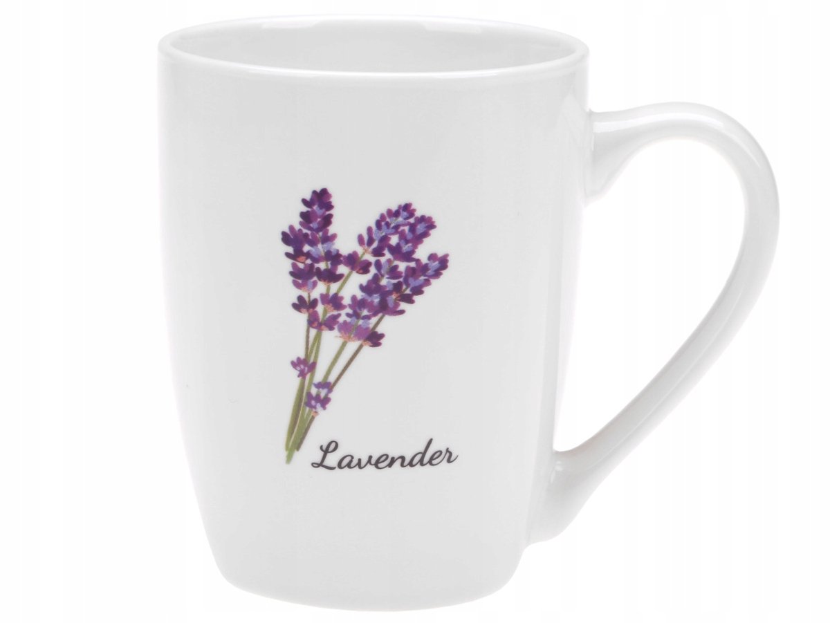 Lavendel Porseleinen Mok 320 ml - Stijlvol en Duurzaam
