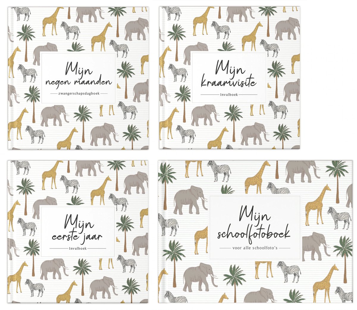 Fyllbooks Invulboeken voordeelset ‘Opgroeien’ – Jungle