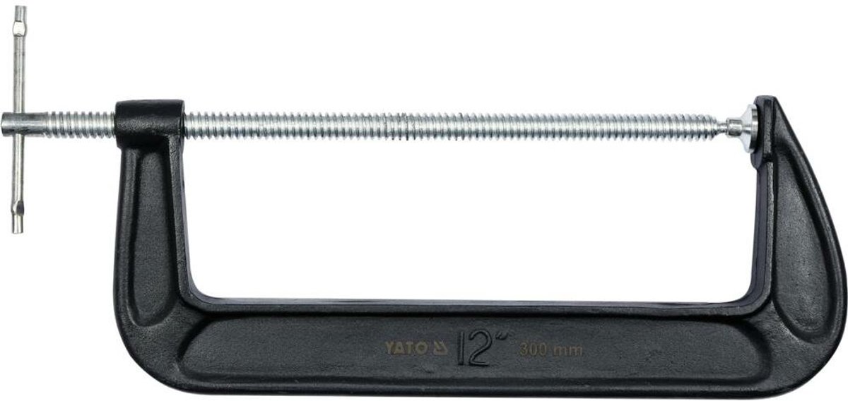 2x Yato C-Klem 12 inch / 300mm - Zwaar Gietijzer
