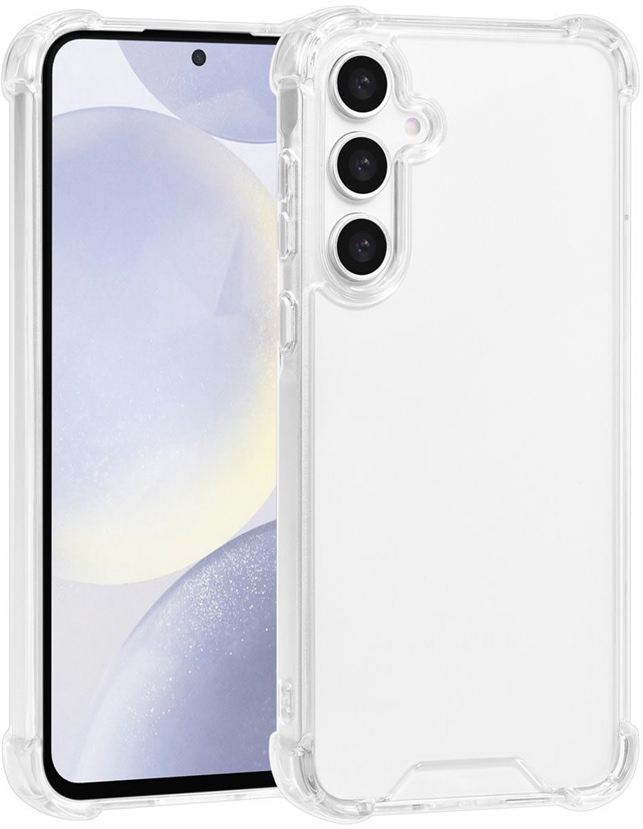TUNIQ Galaxy A55 Backcover hoesje - Transparant - Antishock