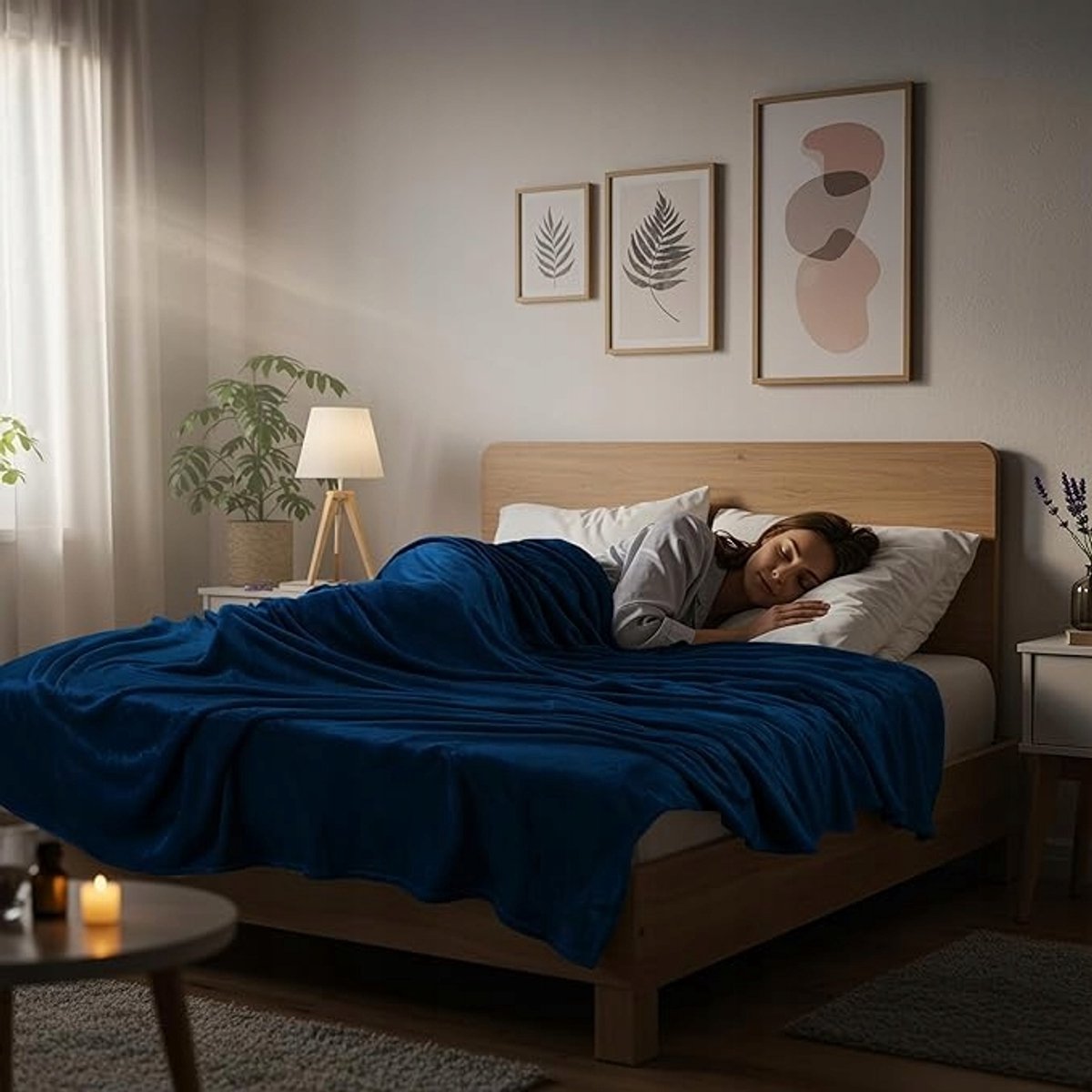 Zachte Flanellen Deken 150x200cm - Warm & Knus voor Bank & Bed