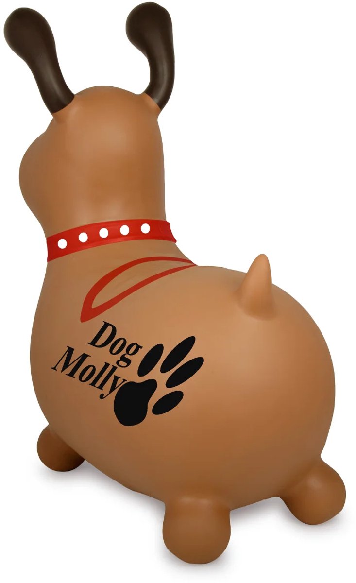 Jamara Skippybal - 466005 Skippydier Hond Molly - Bruin - Junior met Pomp — afbeelding 8