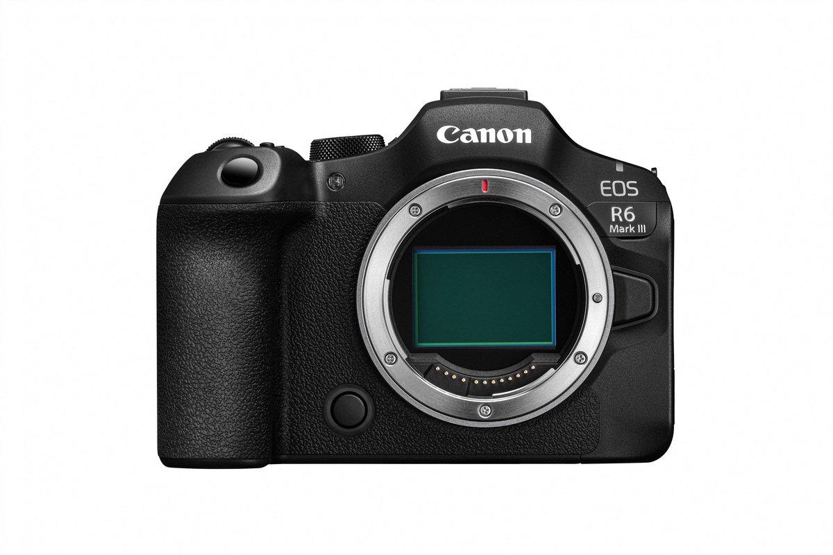Canon EOS R6 Mark III MILC body 32,5 MP CMOS 6960 x 4640 Pixels Zwart