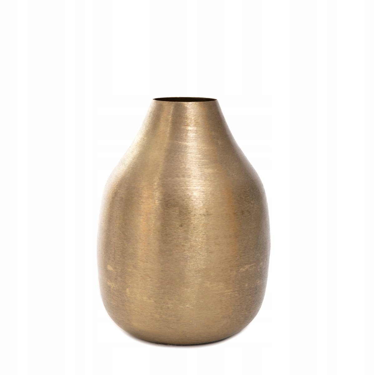 Homla Vase - GIRONA - 15x15x21 cm - metaal goud